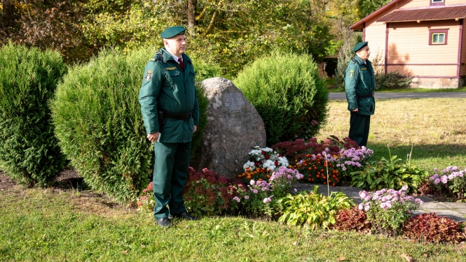 Valsts robežsardze piemin represētos robežsargus Indrā Nr.7
