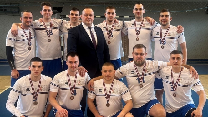 Iekšlietu ministrijas čempionāta sacensībās basketbolā Valsts robežsardzes komanda ieguva 3.vietu