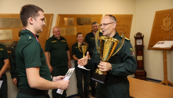 Valsts robežsardzes Daugavpils pārvalde triumfē Valsts robežsardzes robežsargu norīkojumu sacensībās Nr.13