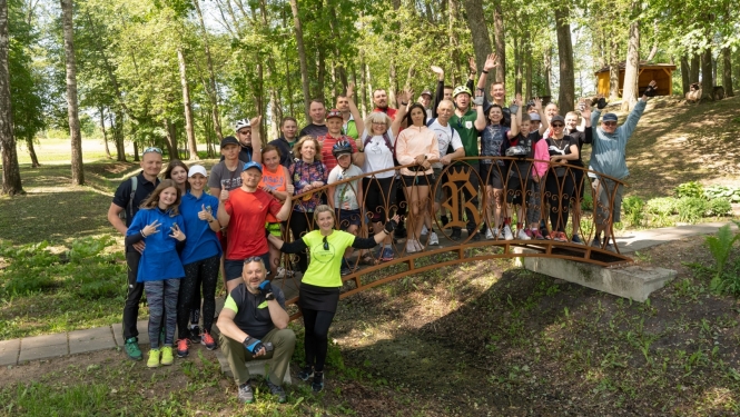 Valsts robežsardzes koledžas 6. velobrauciena dalībnieki