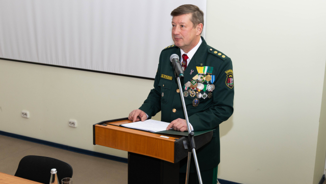 Norisinājās Valsts robežsardzes koledžas svinīgā sanāksme