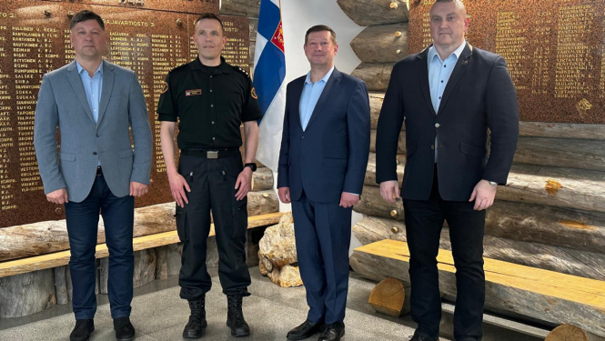 ikgadējā Polijas, Lietuvas, Latvijas un Somijas robežsargu mācību iestāžu vadības pārstāvju sanāksmē Somijas Robežu un krasta apsardzes akadēmijā