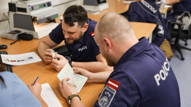 Valsts robežsardzes koledžā norisinājās apmācības Valsts policijas amatpersonām