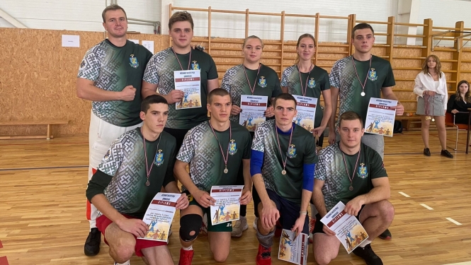 Valsts robežsardzes koledžas komanda izcīnīja godalgoto 2.vietu