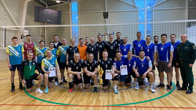 Valsts robežsardzes čempionāta volejbolā foto