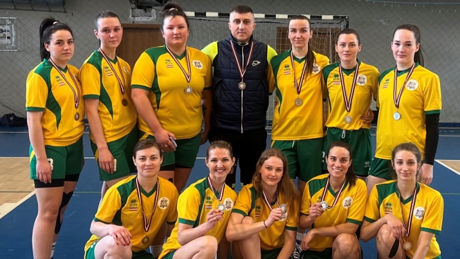 Valsts robežsardzes sieviešu izlase izcīna 2.vietu basketbolā