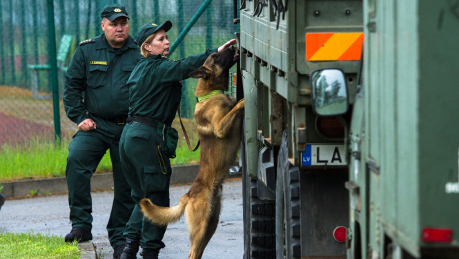 XXIII Valsts robežsardzes kinologu sacensības