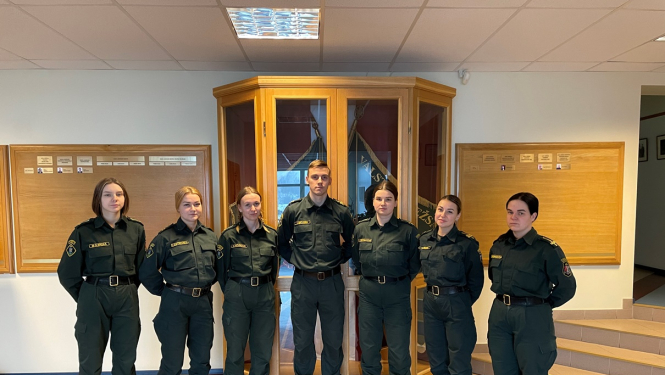 Pārvēlēts Valsts robežsardzes koledžas Studējošo pašpārvaldes sastāvs