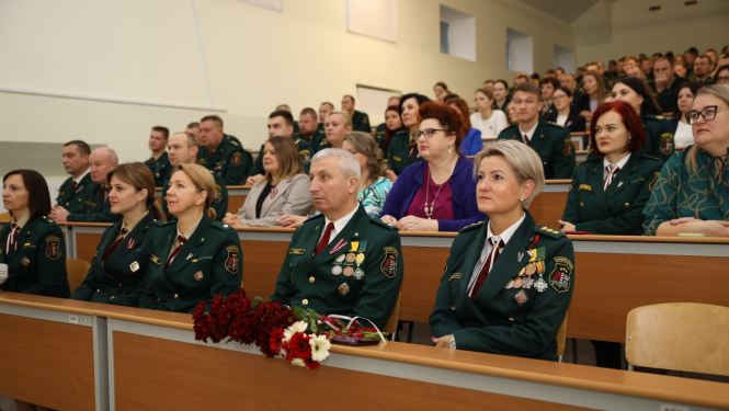 Valsts robežsardzes koledžā notika svinīgā sanāksme