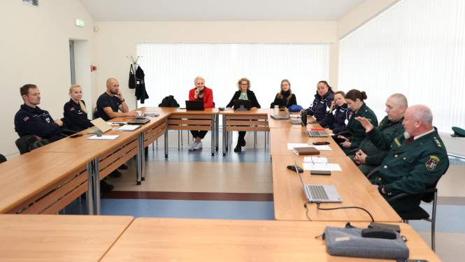 “Frontex” iepazīšanās vizīte Valsts robežsardzes koledžā