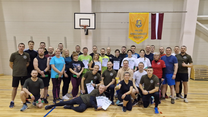 Valsts robežsardzes koledžas personāla sporta sacensības ir izdevušās!