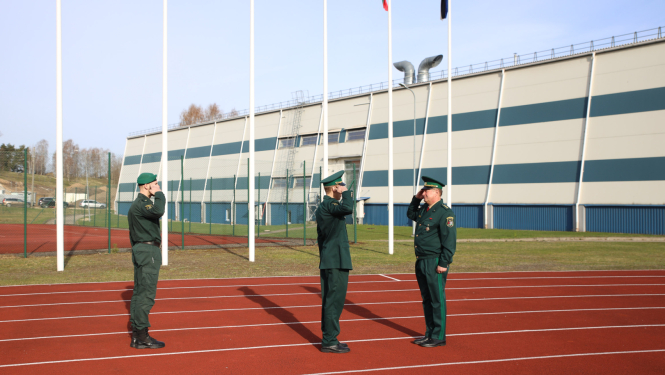 Rēzeknē norisinājās Triju Baltijas valstu Robežsardzes mācību iestāžu robežsargu profesionālās sporta sacensības