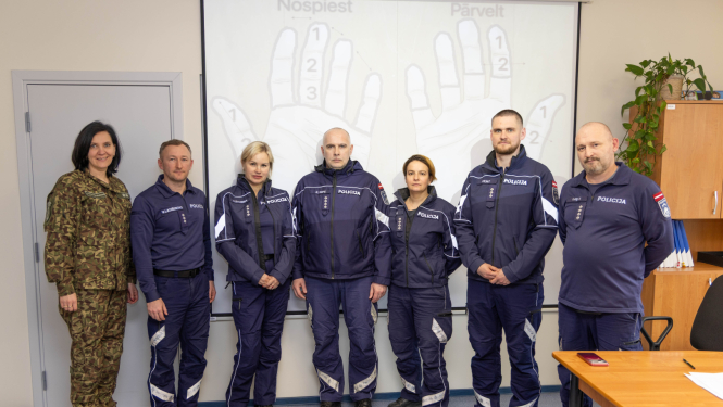 Valsts robežsardzes koledžā notika Valsts policijas amatpersonu apmācības