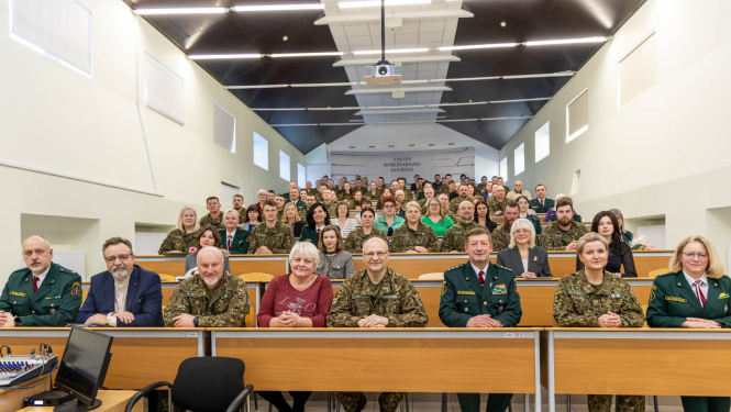 Valsts robežsardzes koledžā norisinājās gada atskaites sanāksme
