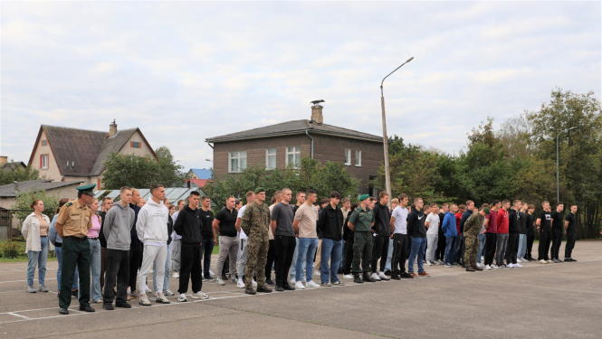 Valsts robežsardzes koledžā ieradās topošie robežsargi