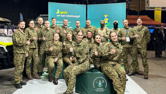 Valsts robežsardzes koledža piedalījās izglītības izstādē “Skola 2026”