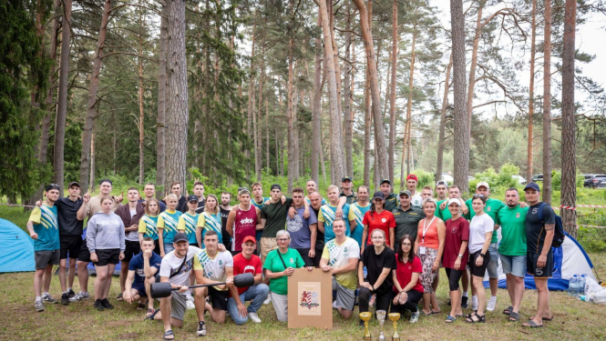 Aizvadīts pirmais Iekšlietu ministrijas 2024.gada attālināto sporta sacensību izaicinājums “Gatavojamies Kandavai”