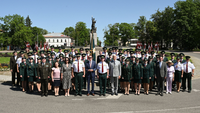 Valsts robežsardzes koledžas īsā cikla profesionālās augstākās izglītības studiju programmas „Robežapsardze” pilna laika 21.izlaidums un nepilna laika 14.izlaidums