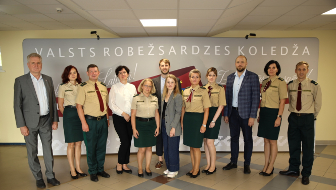 Valsts robežsardzes koledžā norisinājās studiju novērtēšanas ekspertu vizīte Nr.3