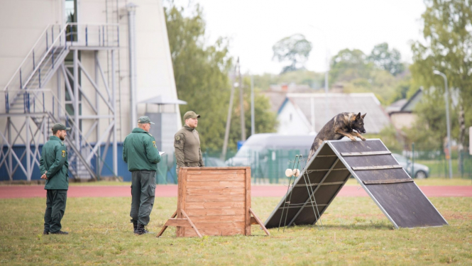 Notiks XXIV Valsts robežsardzes kinologu sacensības