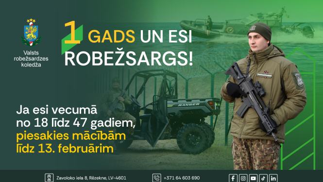 Pieteikšanās mācībām 2026.gadā papilduzņemšana