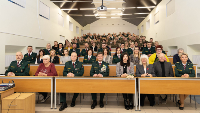 Norisinājās Valsts robežsardzes koledžas svinīgā sanāksme