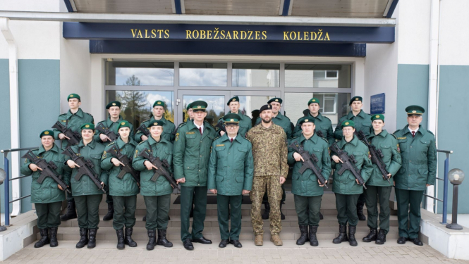 Topošie robežsargi solīja sargāt Latvijas valsti