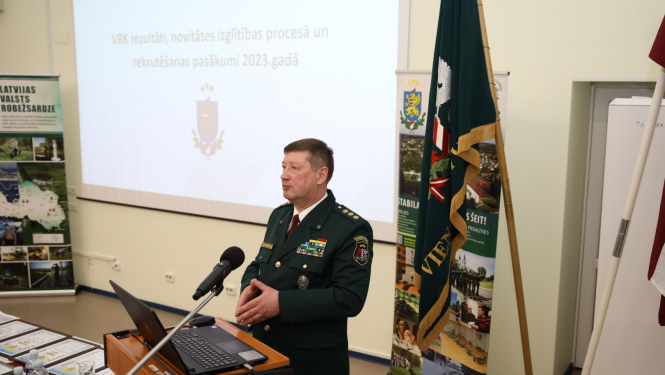 Valsts robežsardzes koledža atskaitās par pērn paveikto