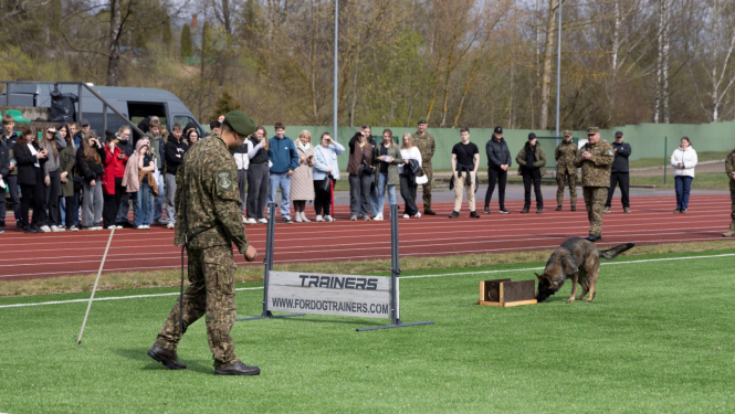 Valsts robežsardzes koledžas “Atvērto durvju diena” pulcē interesentus no visas Latvijas