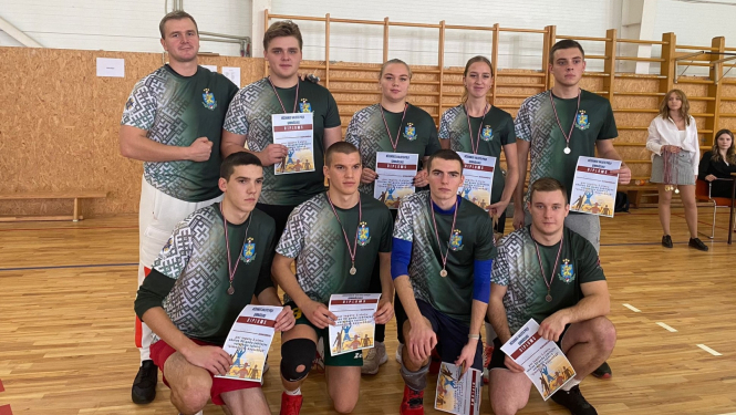 Valsts robežsardzes koledžas komanda izcīnīja godalgoto 2.vietu