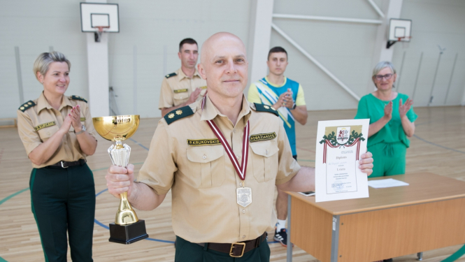 Valsts robežsardzes Daugavpils pārvalde ieguva čempiona titulu Nr.1