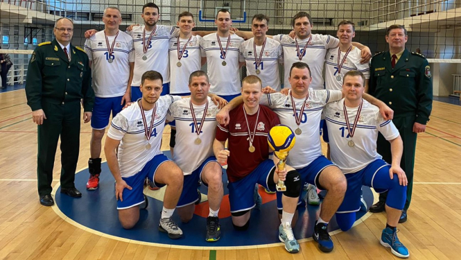 Valsts robežsardzes izlase izcīna 2.vietu