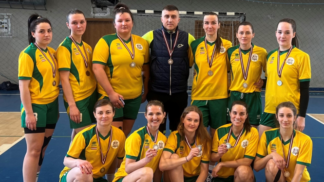 Valsts robežsardzes sieviešu izlase izcīna 2.vietu basketbolā