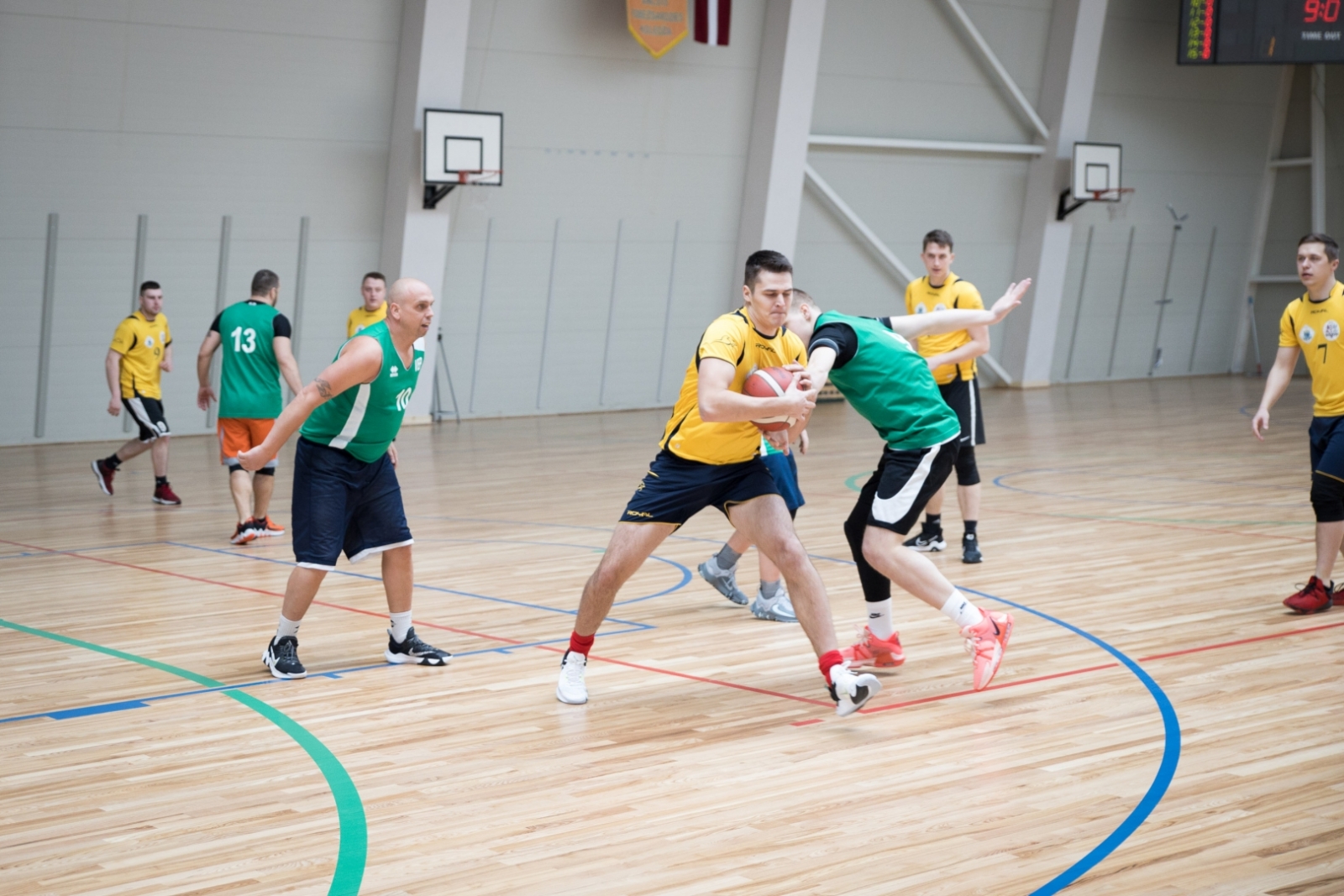 Robežsardzē noskaidroti čempionāta uzvarētāji basketbolā