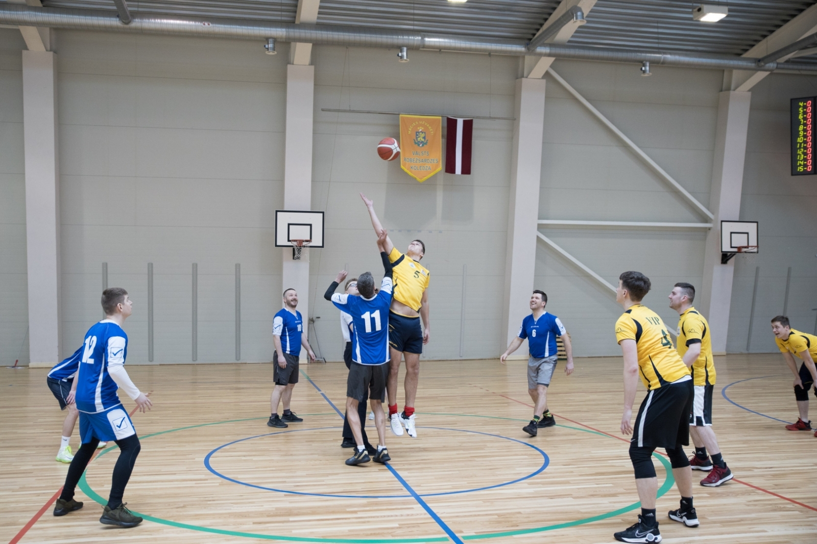 Robežsardzē noskaidroti čempionāta uzvarētāji basketbolā