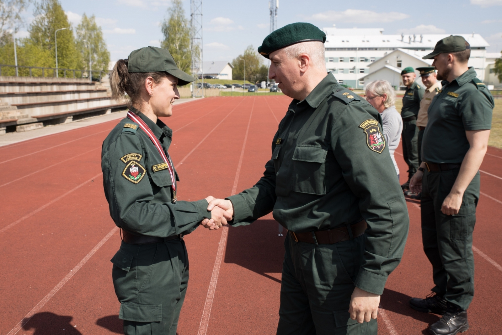 Valsts robežsardzes čempionāta sacensībās peldēšanā un dienesta trīscīņā