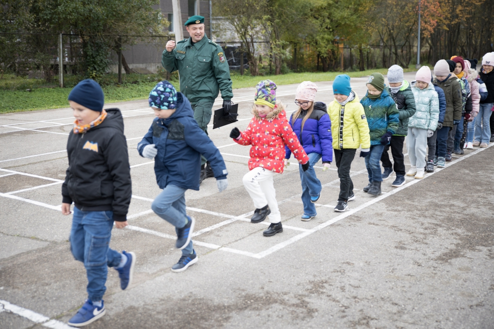 Skolēni no Latvijas skolām viesojas VRK Karjeras nedēļas ietvaros no 16. līdz 20. oktobrim
