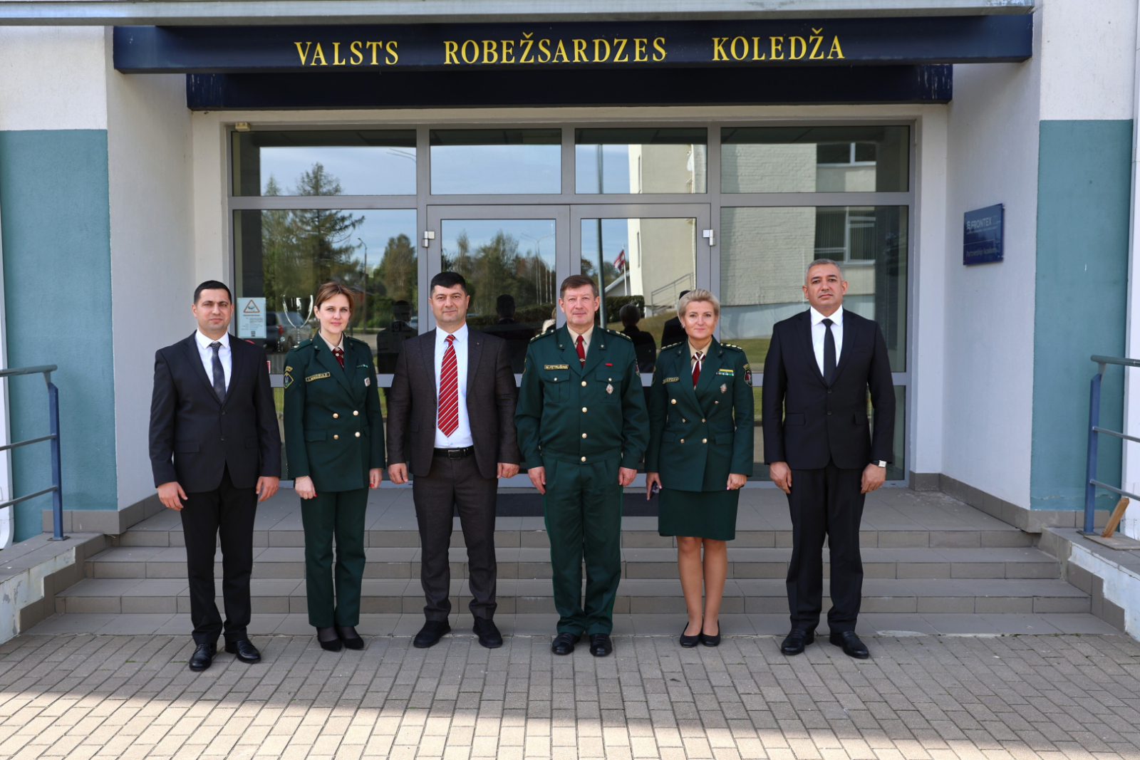 Valsts robežsardzes koledžā viesojās delegācija no Azerbaidžānas