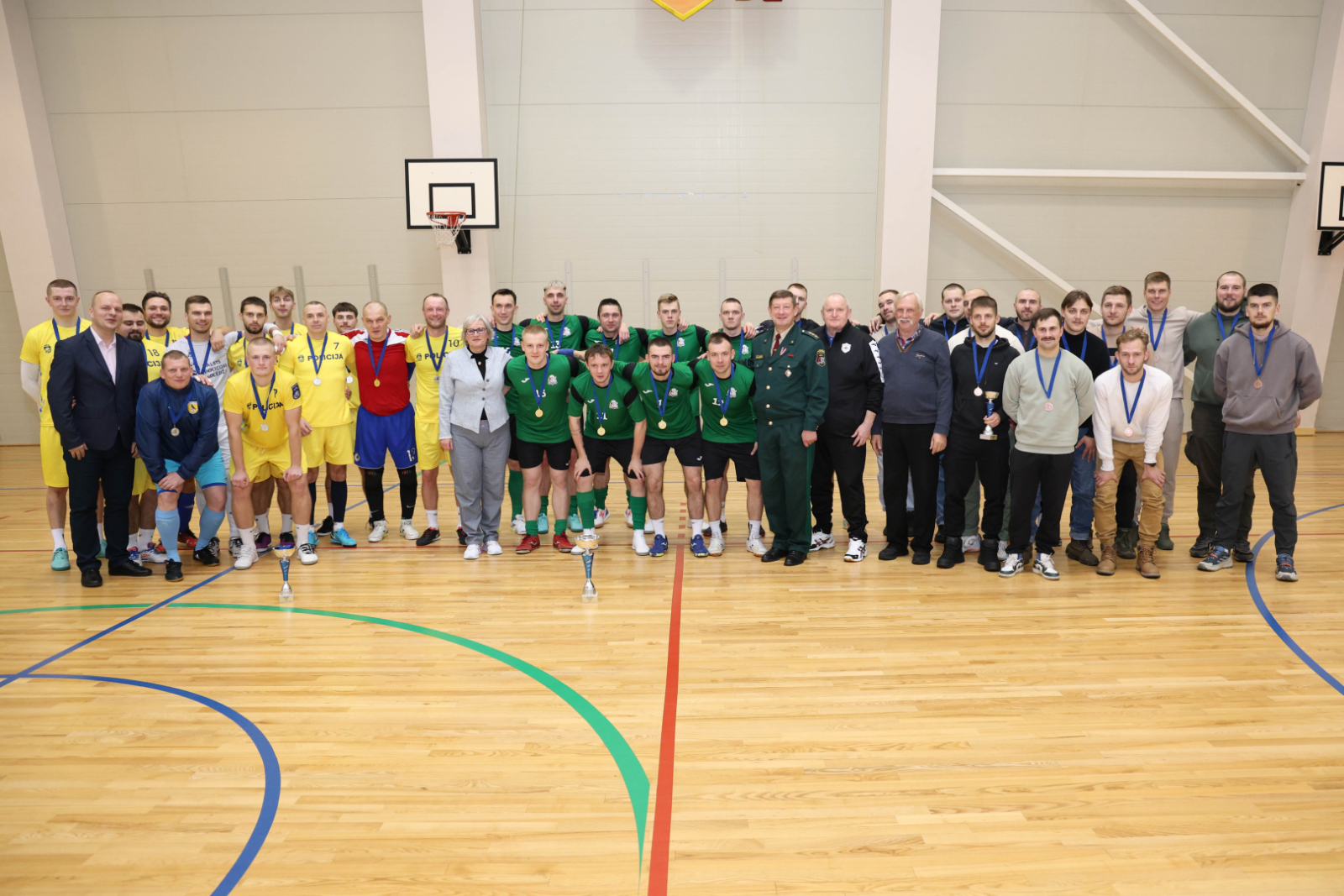 Robežsargi ieguva zelta kausu Iekšlietu ministrijas futbola sacensībās