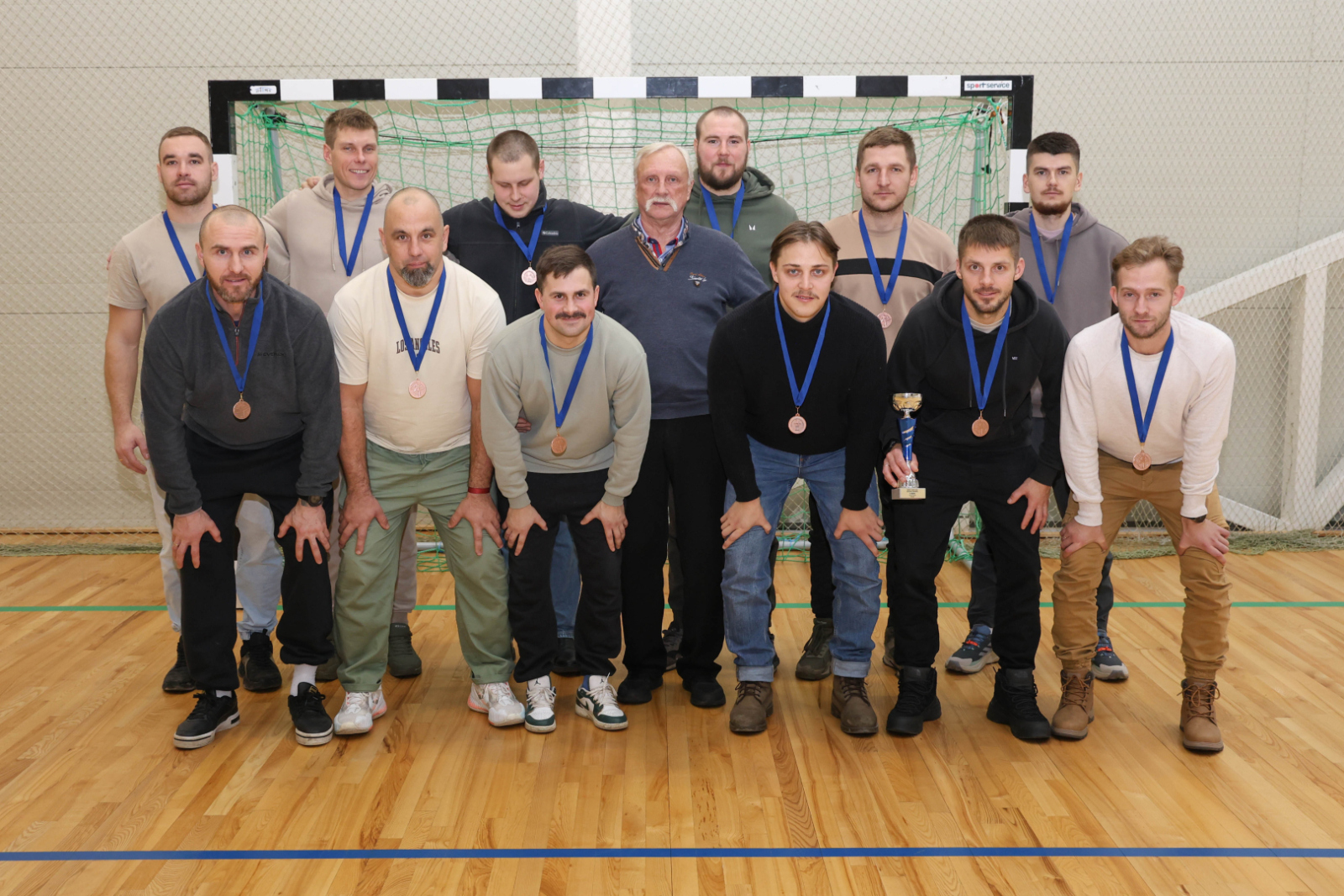 Robežsargi ieguva zelta kausu Iekšlietu ministrijas futbola sacensībās