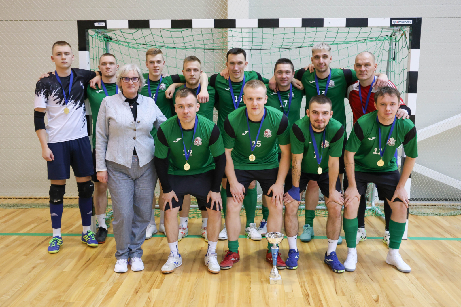 Robežsargi ieguva zelta kausu Iekšlietu ministrijas futbola sacensībās