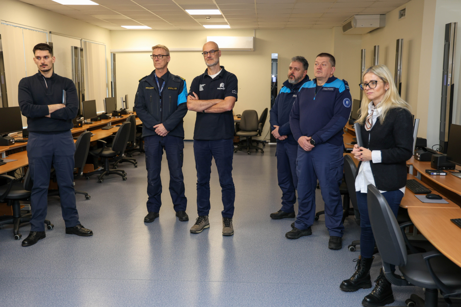 Valsts robežsardzes koledžu apmeklēja Eiropas Robežu un krasta apsardzes aģentūras (Frontex aģentūra) pārstāvji un Pastāvīgā korpusa eksperti