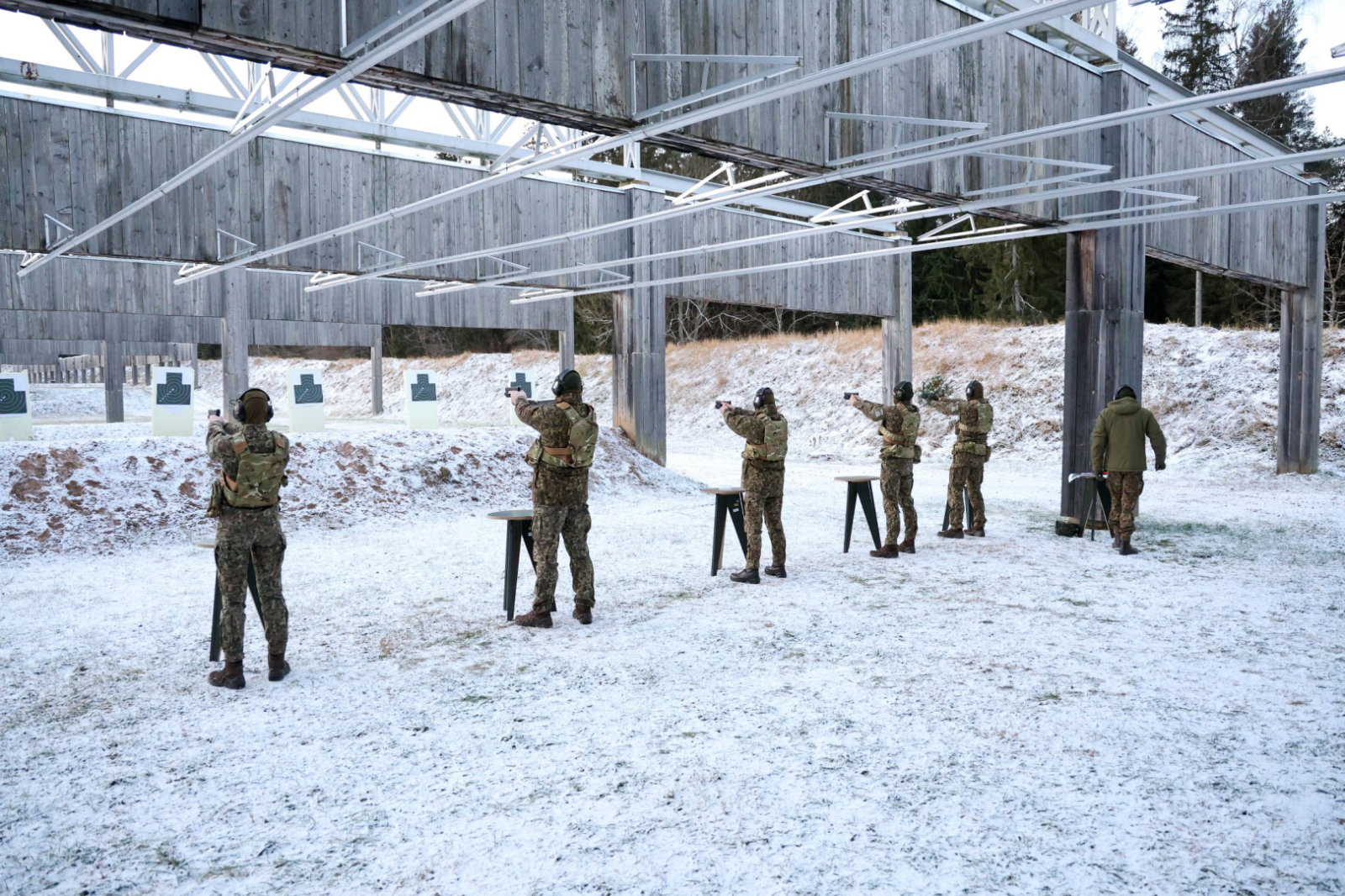 Valsts robežsardzes koledžas kadetu sacensības “Ziemassvētku kauss 2025”