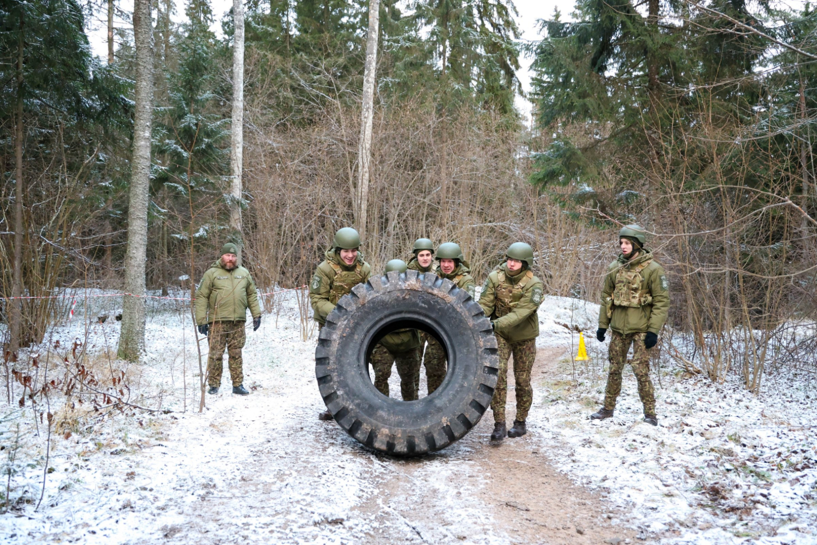 Valsts robežsardzes koledžas kadetu sacensības “Ziemassvētku kauss 2025”