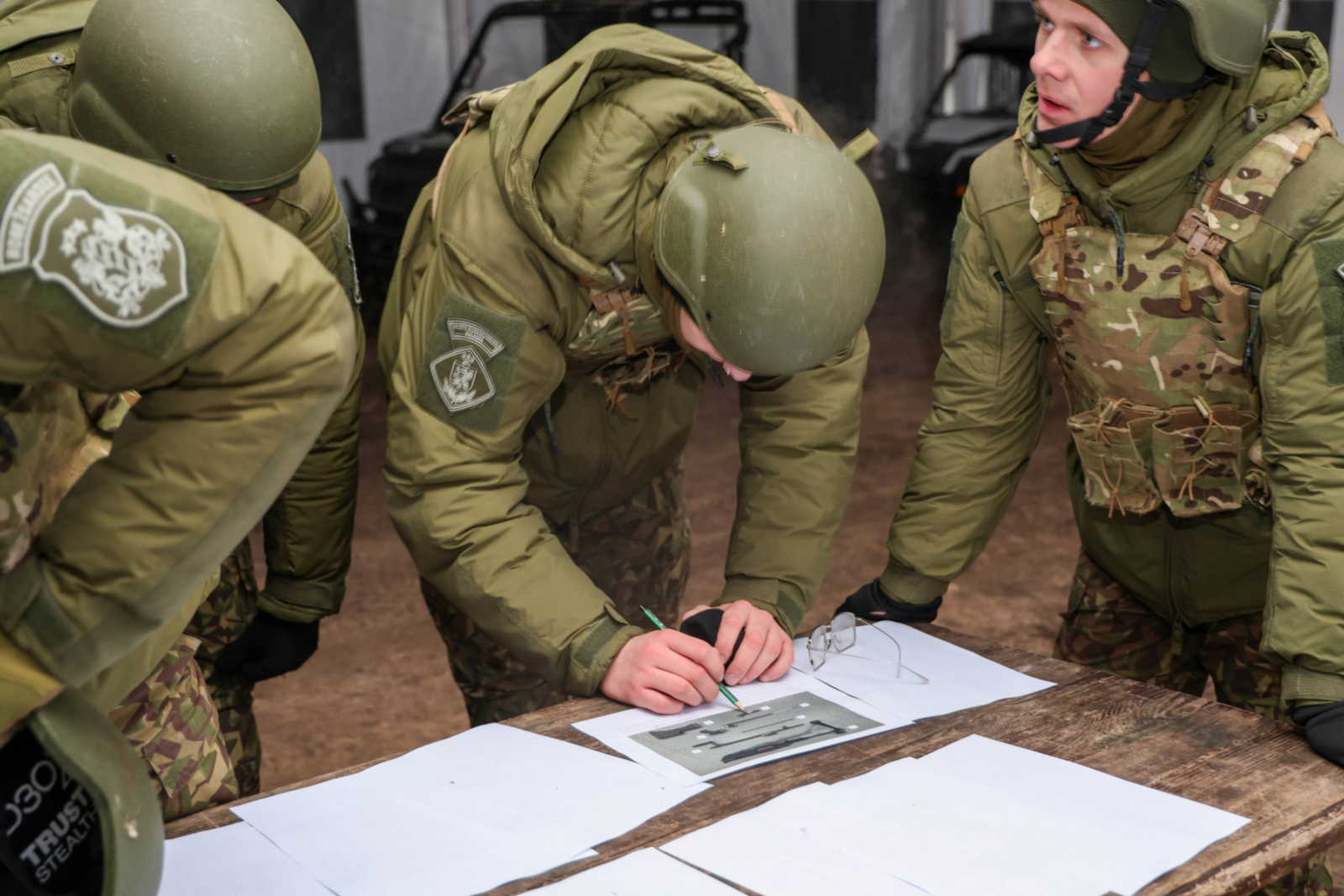 Valsts robežsardzes koledžas kadetu sacensības “Ziemassvētku kauss 2025”