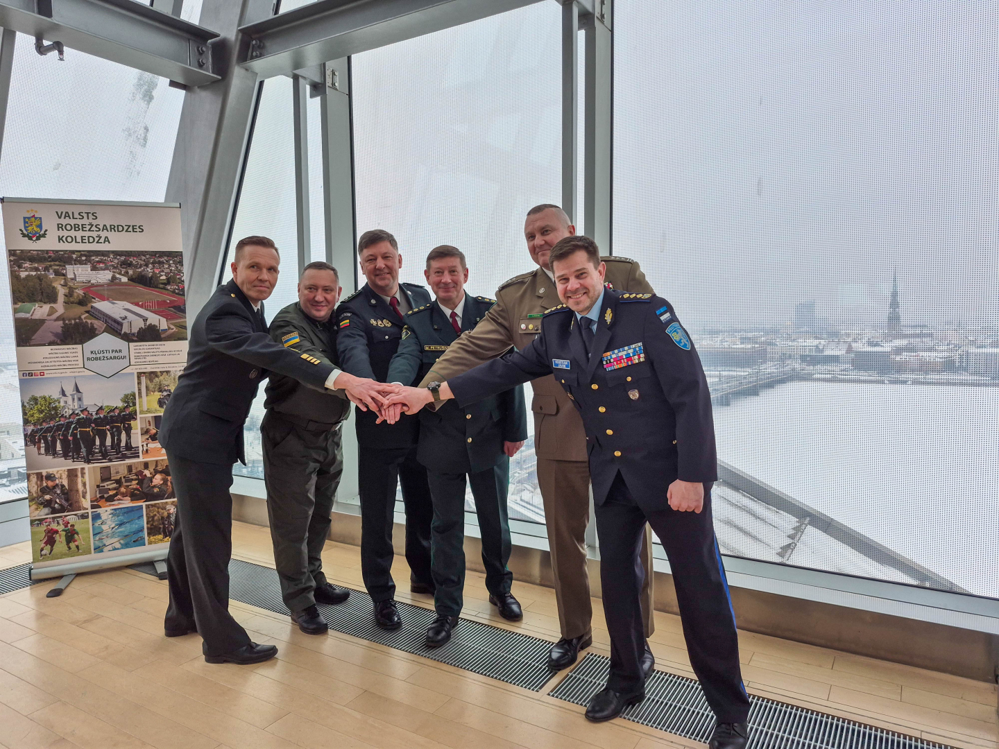 Valsts robežsardzes koledža organizēja Ārvalstu robežsardzes izglītības iestāžu vadības pārstāvju sanāksmi
