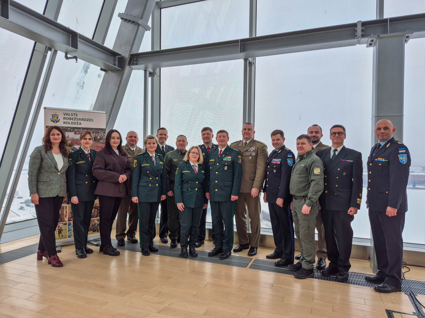 Valsts robežsardzes koledža organizēja Ārvalstu robežsardzes izglītības iestāžu vadības pārstāvju sanāksmi