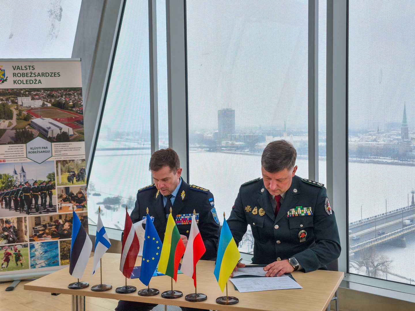 Valsts robežsardzes koledža organizēja ārvalstu robežsardzes izglītības iestāžu vadītāju sanāksmi
