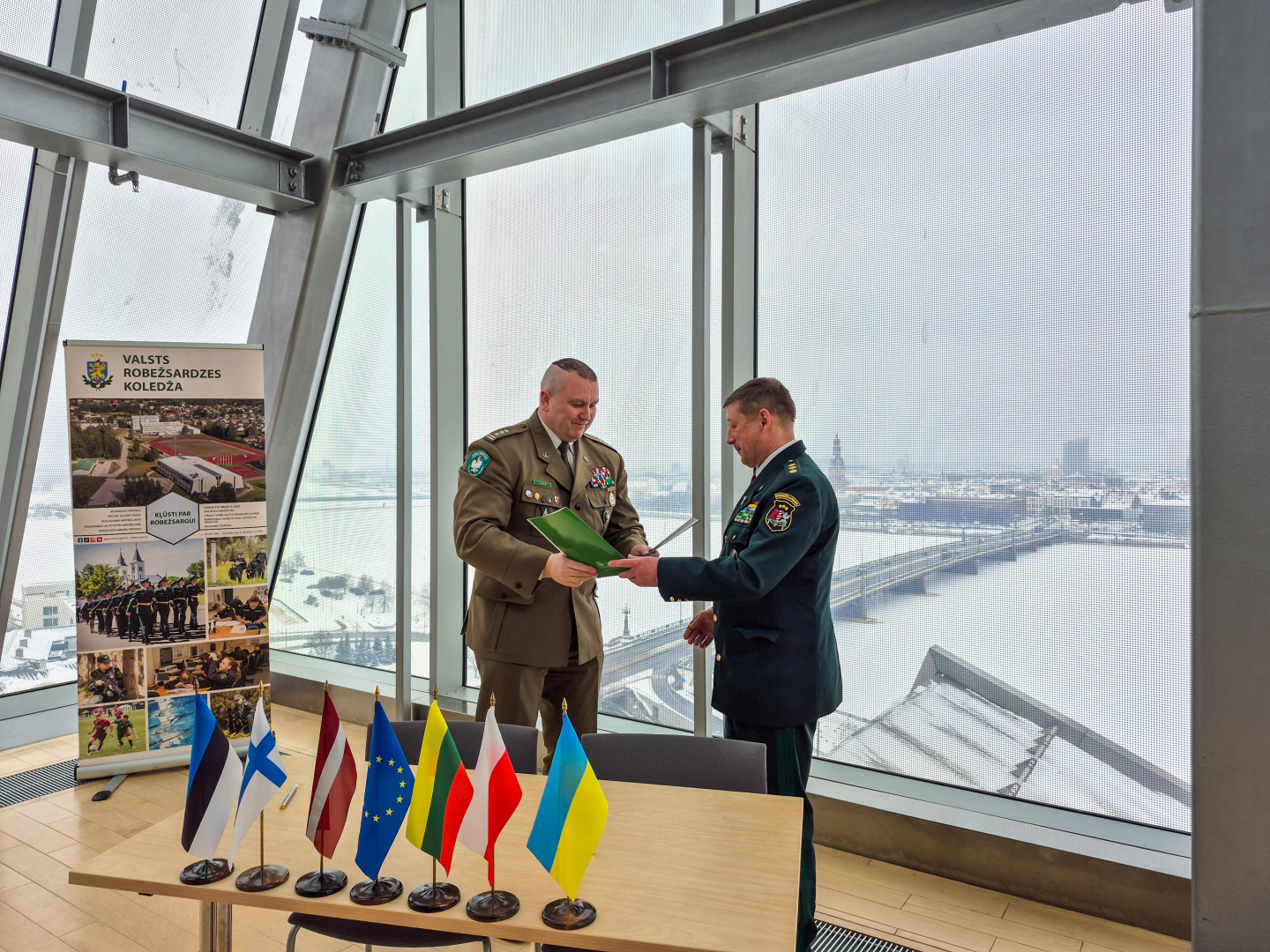 Valsts robežsardzes koledža organizēja ārvalstu robežsardzes izglītības iestāžu vadītāju sanāksmi