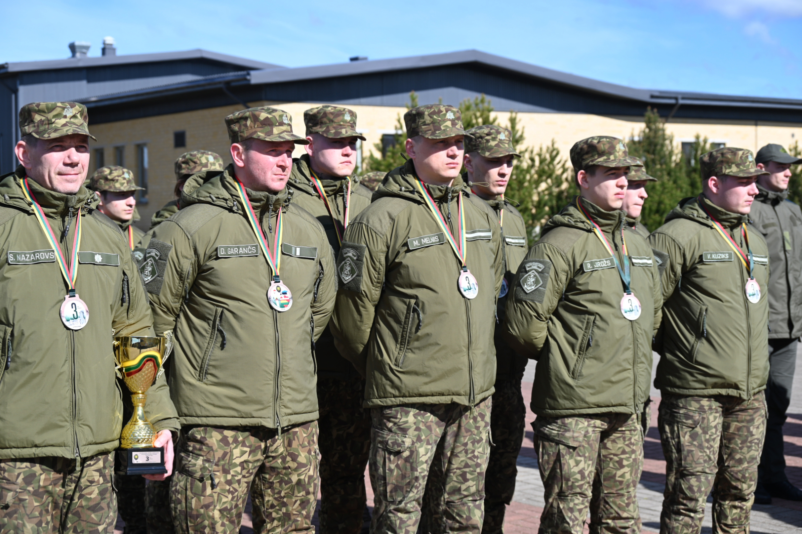 Valsts robežsardzes koledžas komanda piedalās Baltijas valstu robežsargu profesionālajās sporta sacensībās Lietuvā